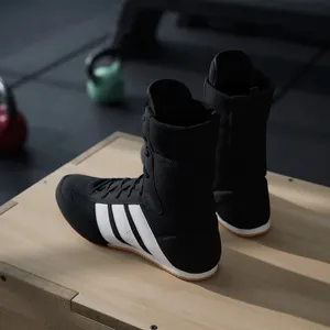 Adidas Boxing Shoes Box Hog Classic Black