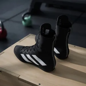 Adidas Boxing Shoes Box Hog 4 Black/White
