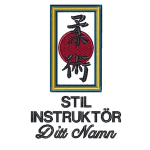 Budo-Nord Tenki med instruktørbrodering