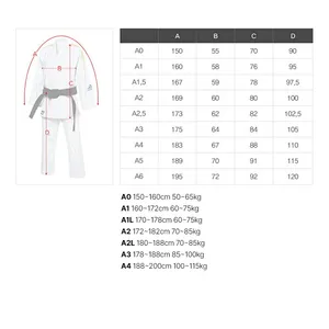 Adidas BJJ-dragt Challenge 2.0 Sort