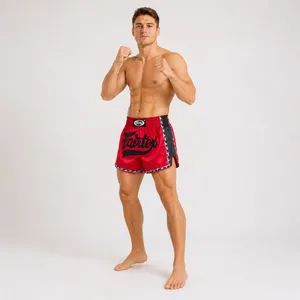 Fairtex Thaibokseshorts BS1703 Rød-Sort