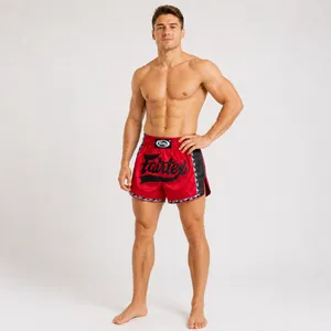 Fairtex Thaibokseshorts BS1703 Rød-Sort