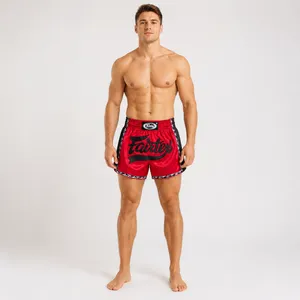 Fairtex Thaibokseshorts BS1703 Rød-Sort