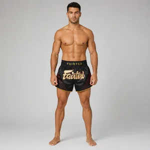 Fairtex Thaibokseshorts Mr X Sort