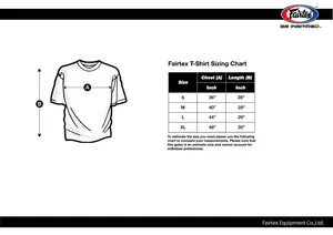 Fairtex T-shirt TS7 Sort