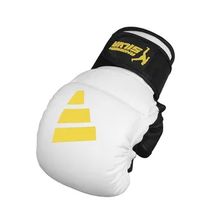 Adidas Sparring Grapplinghandske Silva 50 Vit-Svart-Gul-Camo