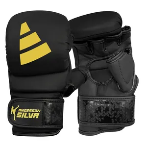 Adidas Sparring Grapplinghandske Silva 50 Svart-Gul-Camo