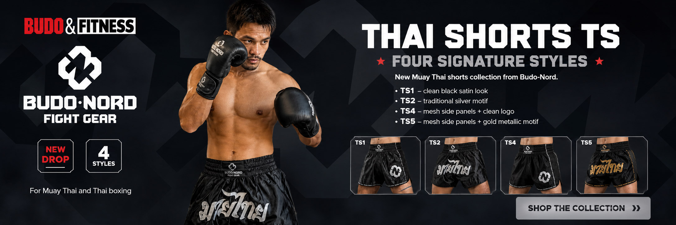 Budo-Nord Fight Gear Thaishorts TS