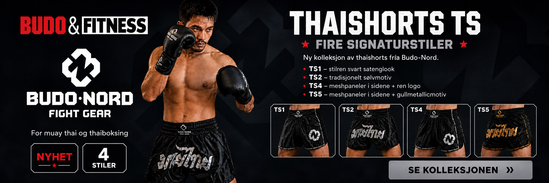 Budo-Nord Fight Gear Thaishorts TS