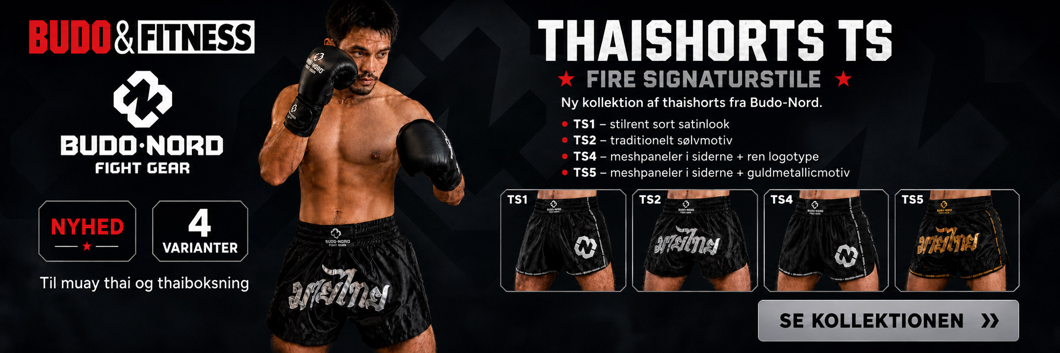 Budo-Nord Fight Gear Thaishorts TS