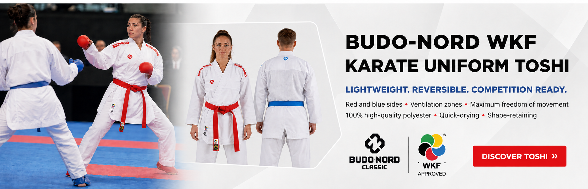 Budo-Nord WKF Karatedräkt Toshi