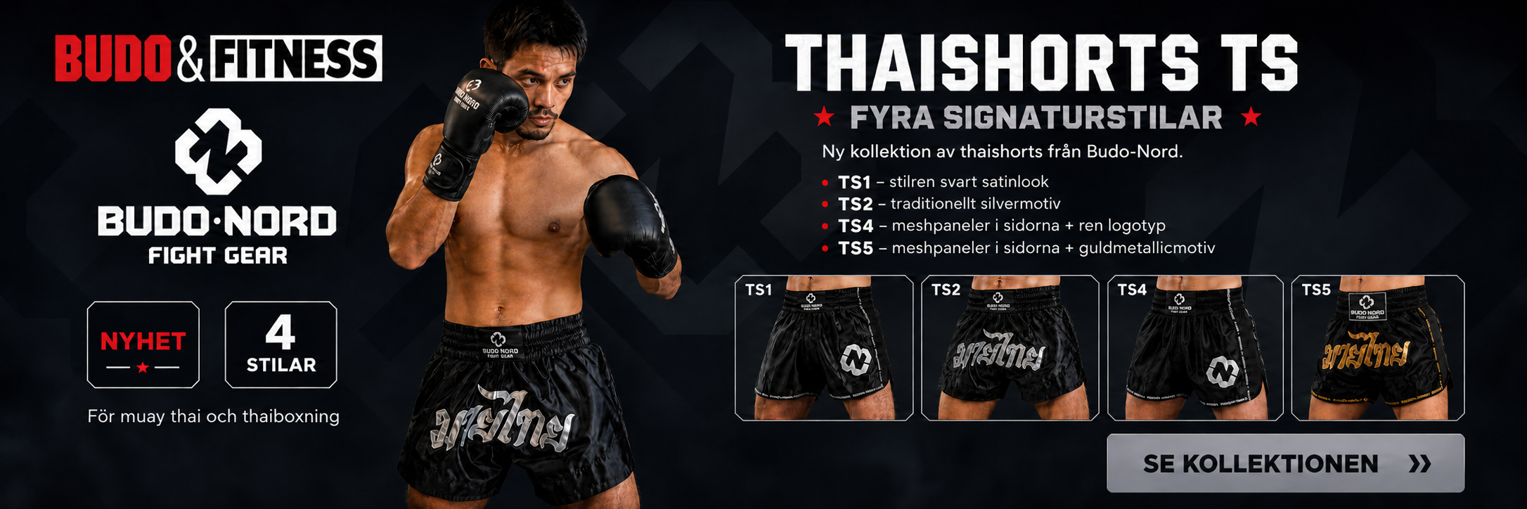 Budo-Nord Fight Gear Thaishorts TS