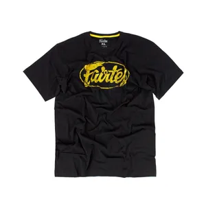 Fairtex Tshirt TST148 Svart-Guld