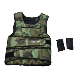 Sport Nation Adjustable Weight Vest Camo 10kg