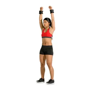 Iron Gym Ankel- och handledsvikter 2 × 1 kg