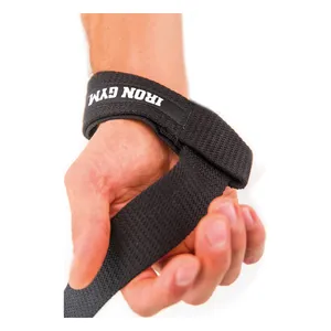 Iron Gym Dragremmar med handledsvaddering, par