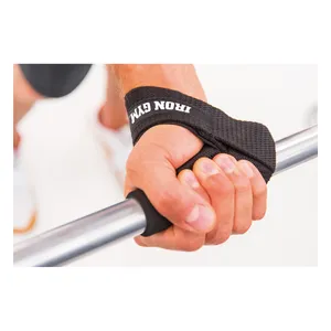 Iron Gym Dragremmar med handledsvaddering, par