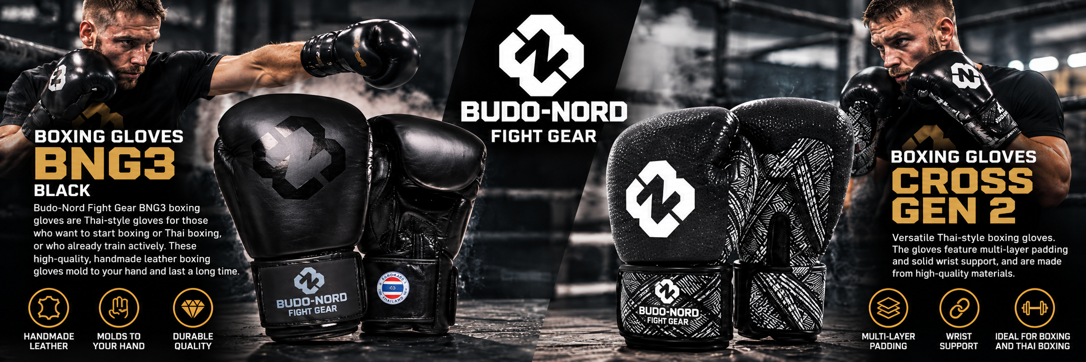 Budo-Nord Fight Gear Boxing Gloves