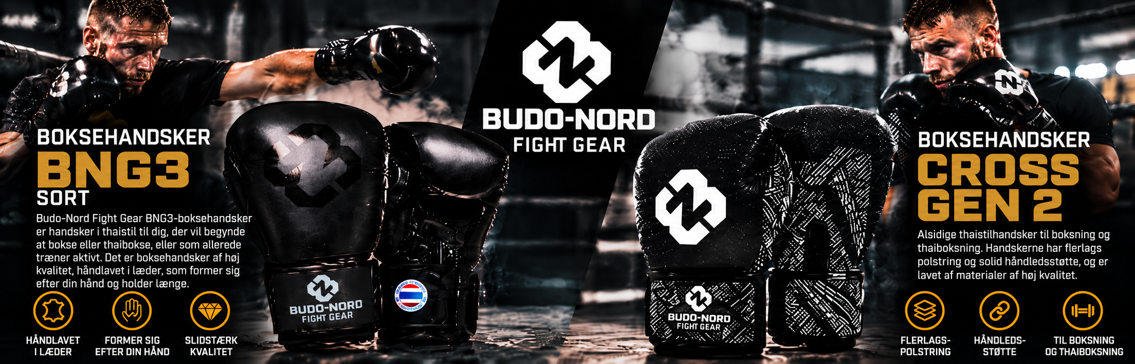 Budo-Nord Fight Gear Boksehandske