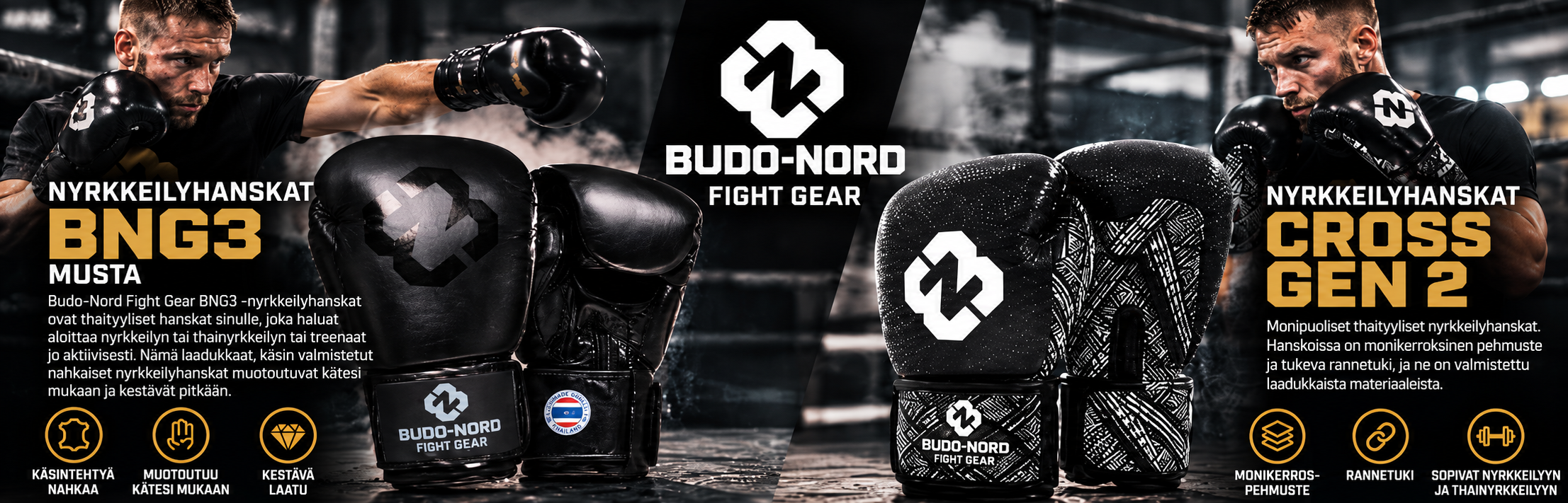 Budo-Nord Fight Gear Nyrkkeilyhanskat