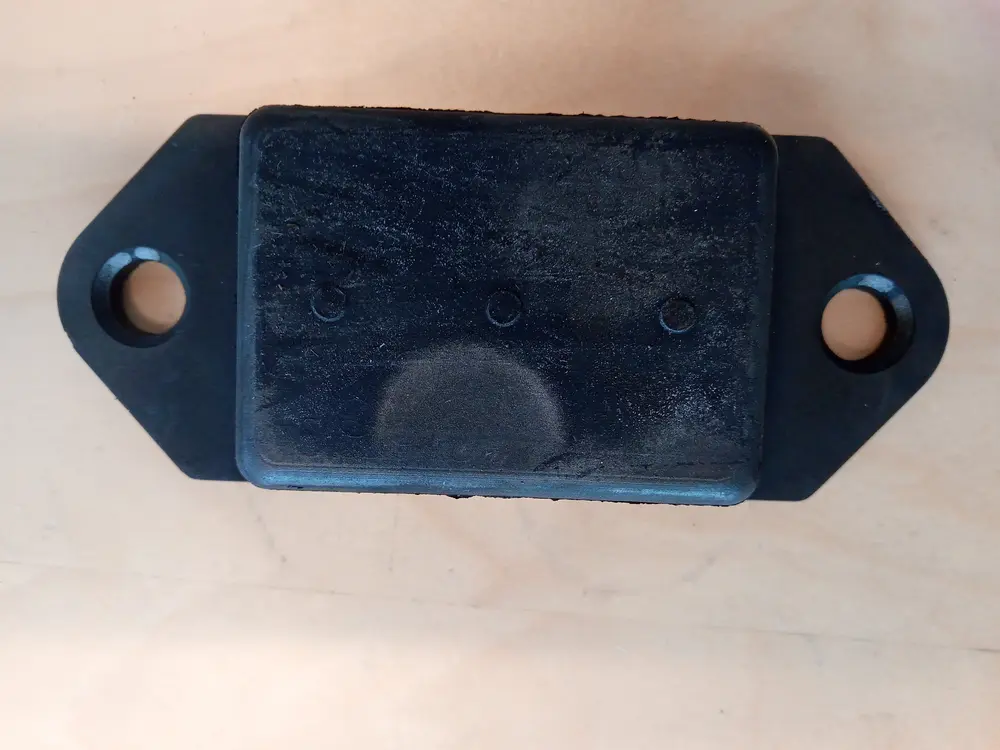 Rubber buffer Rectangular 156 x 64 x 37