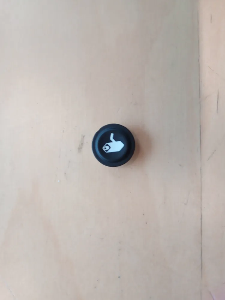 Plastic insert 15mm with laser etch