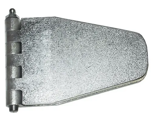 Hinge with grease nipple 80x120/120