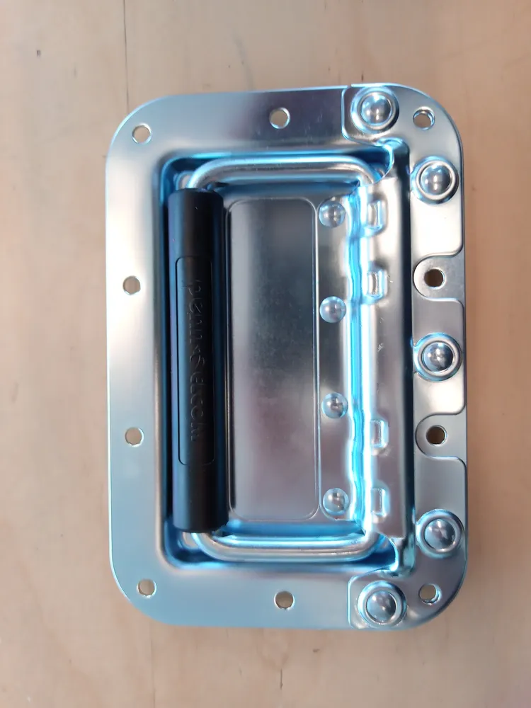 Recessed Handle with spring