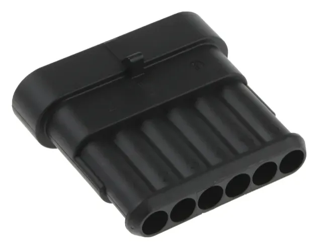 AMP Superseal 1.5 Connector CONN RCPT HSG 6POS 