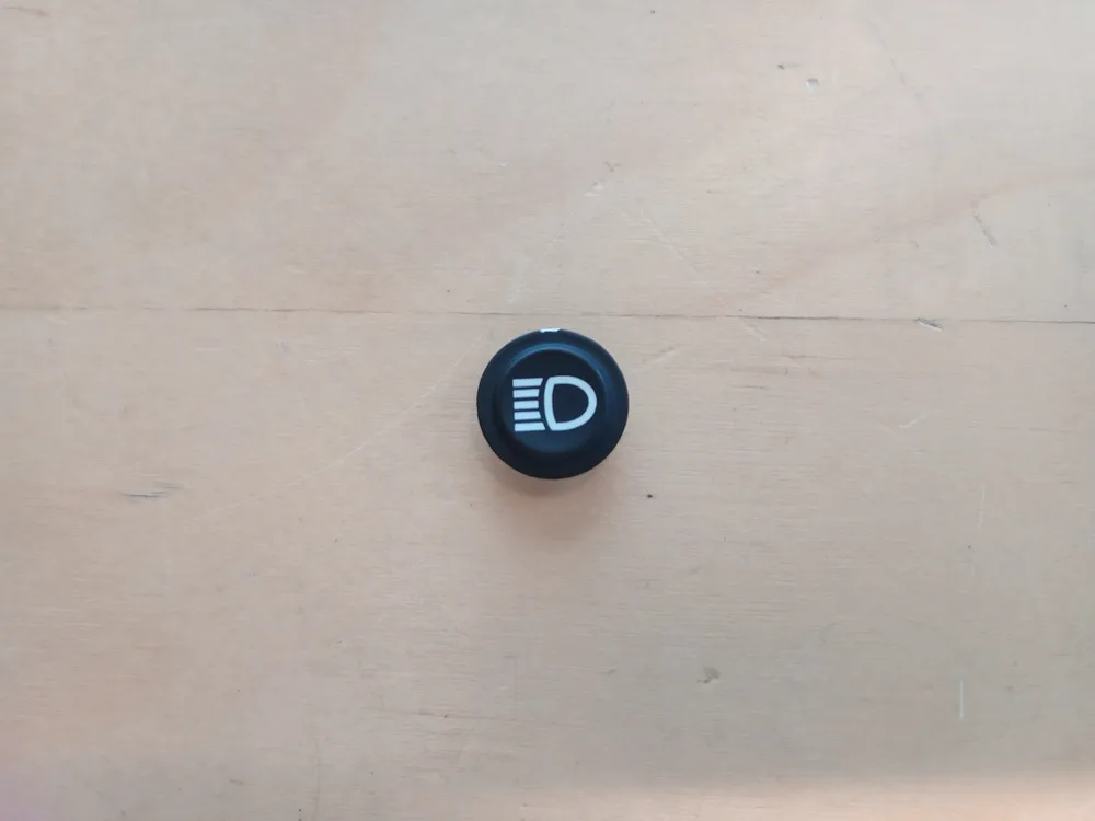 Plastic symbol head light