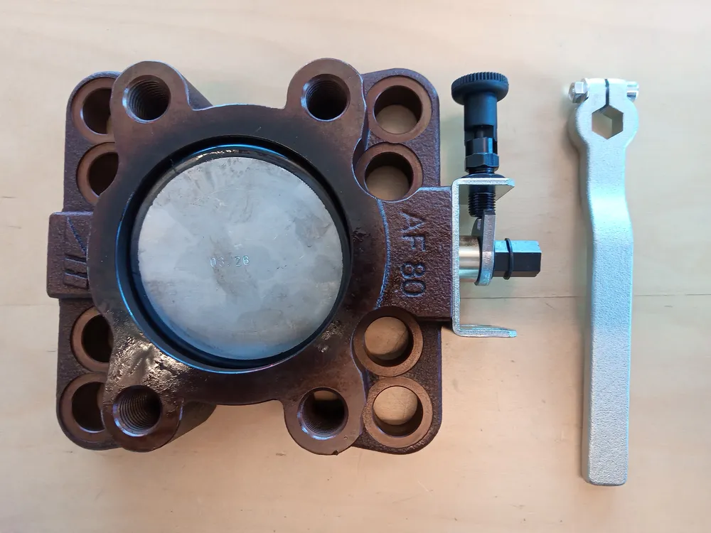 Butterfly flange valve NG80SAE3-3000PSI