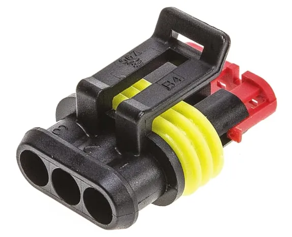 Connector Housing AMP Superseal 1.5 3 Poles 