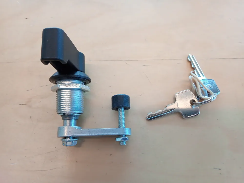 Adjustable locking knob Black