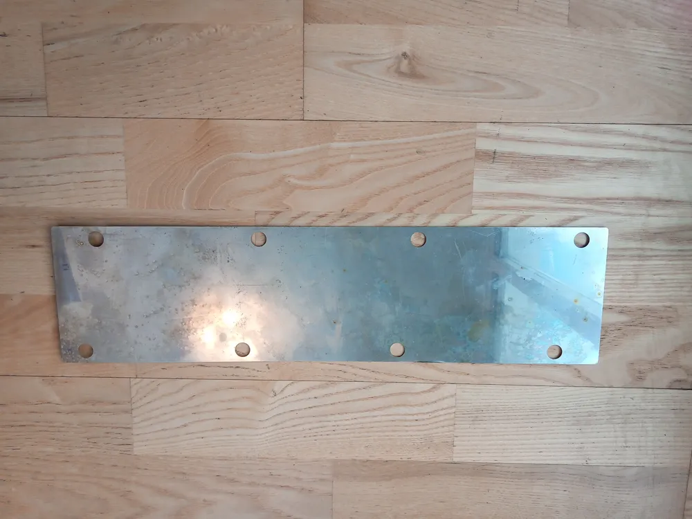 Shims Glide plate 430x110x1
