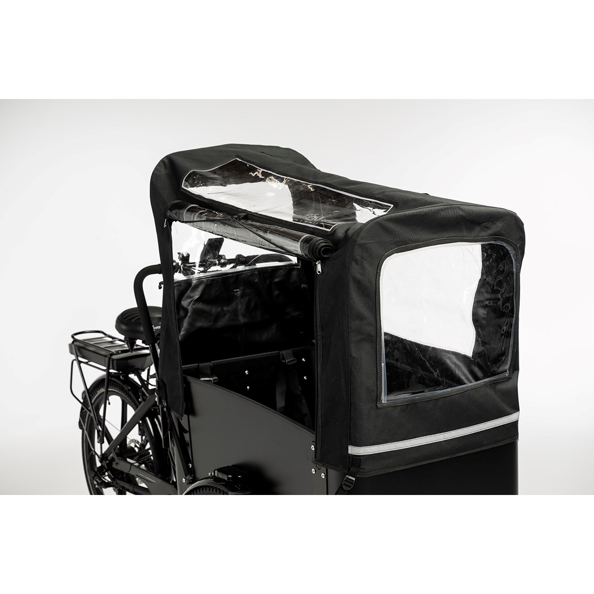 Kapell högt Cargobike 4 barn, Flex-Delight, rundad