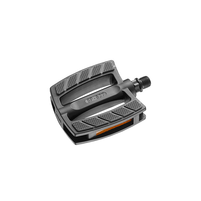 Pedaler SP-827 med halkskydd 9/16, sv nylon