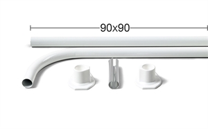 Duschdraperistång 7020