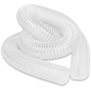 Förstärkt PVC spånslang Ø63 x 2,5m