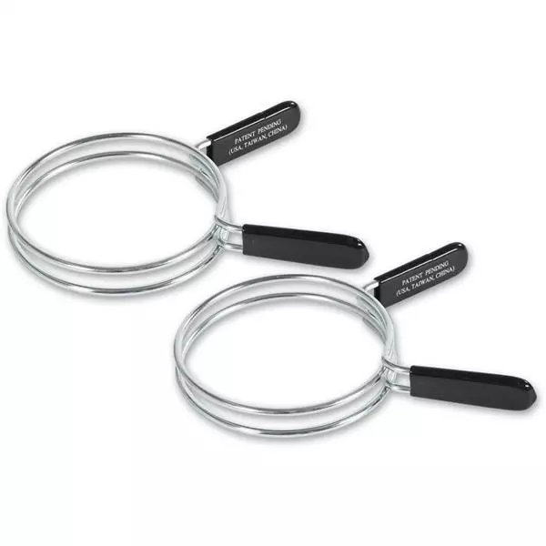 100Ø snabbslangklämma 2-pack