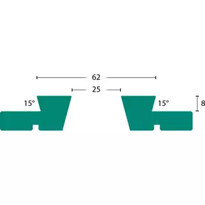 Axminster DOVETAIL JAWS Typ B