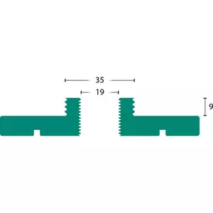 Axminster GRIPPER JAWS Typ BF