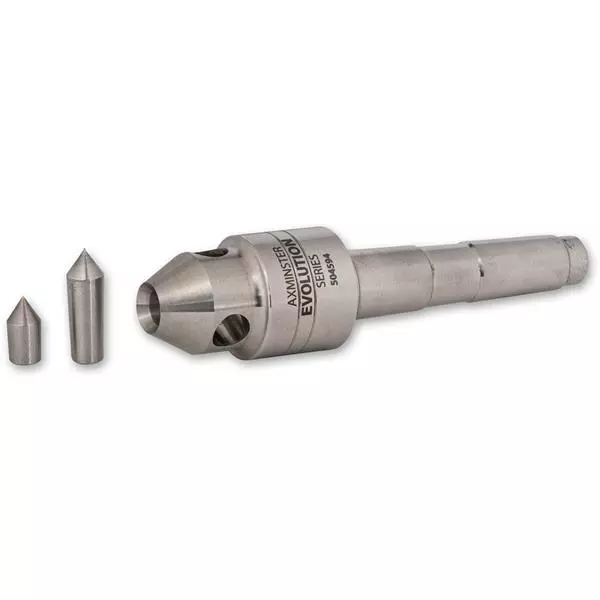 Axminster Roterande dubb med 8mm håldiameter MT2
