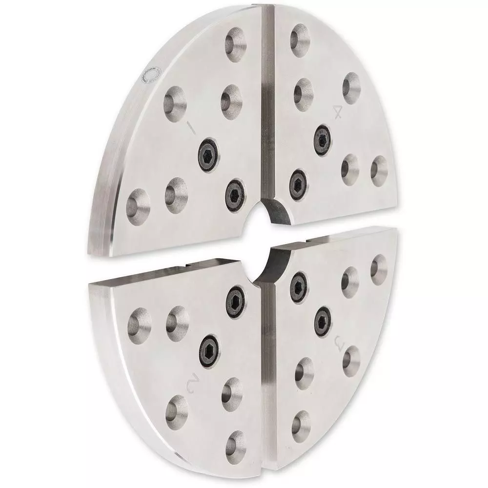 Axminster 150 mm Plattor för egentillverkning av backar