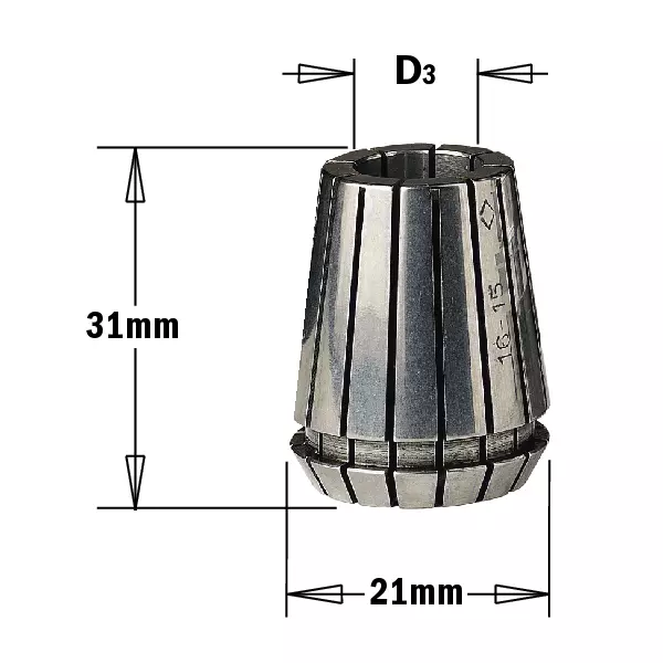 CMT Spännhylsor ER20