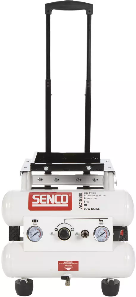 Senco AC12810, kompressor med låg bullernivå KAMPANJ