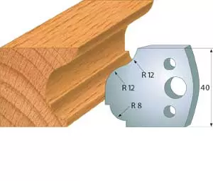 Profil tb9061 radie 12 och 8 TB