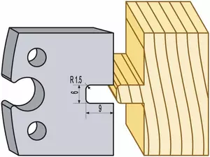 Profilstål 94220HSS 6 mm TB
