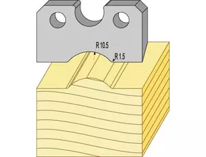 Profilstål 94241 21mm rundstav TB
