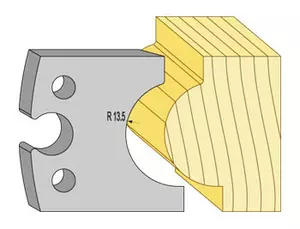 Profilstål 94246 27mm rundstav radie 13,5 TB