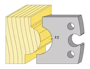 Profilstål 94303 24mm rundstav radie 12 TB